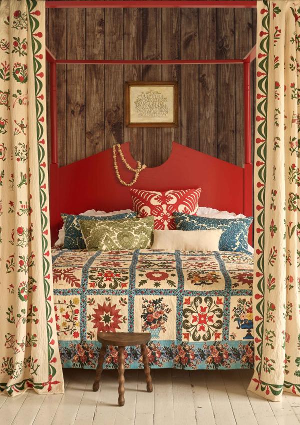 BALTIMORE Document, LIBERTYVILLE Poppy Leaf, HAWAIIAN Coral