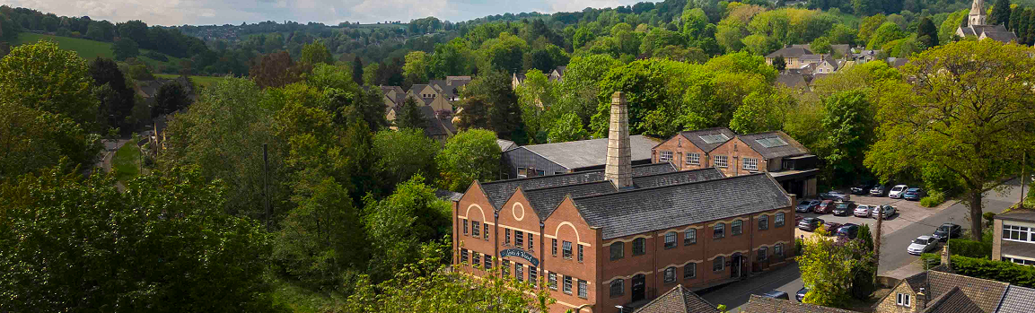 <p>Lewis & Wood wallpapers and fabrics at The Mill in Woodchester</p>