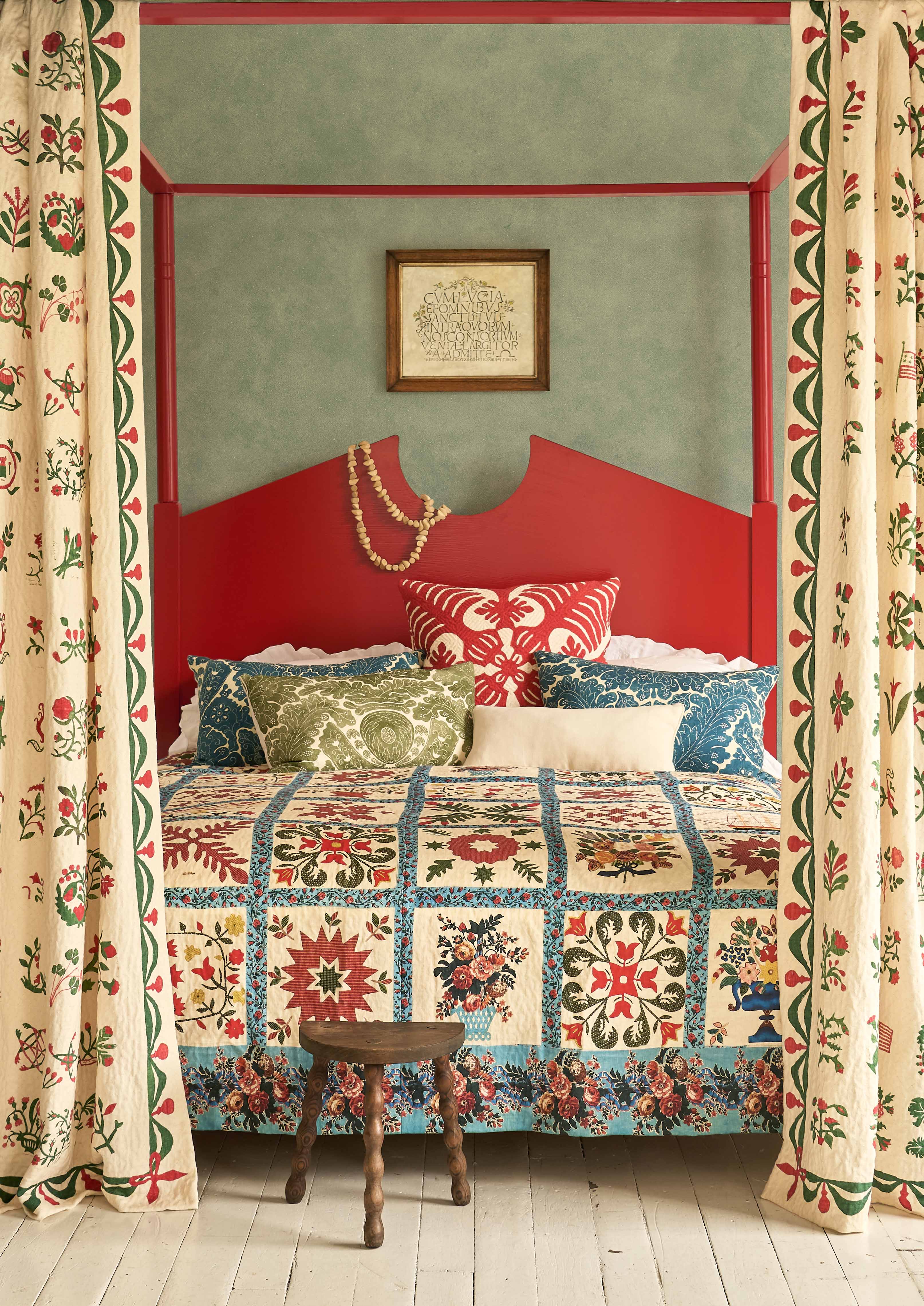 lewis and wood patchwork collection bedroom
