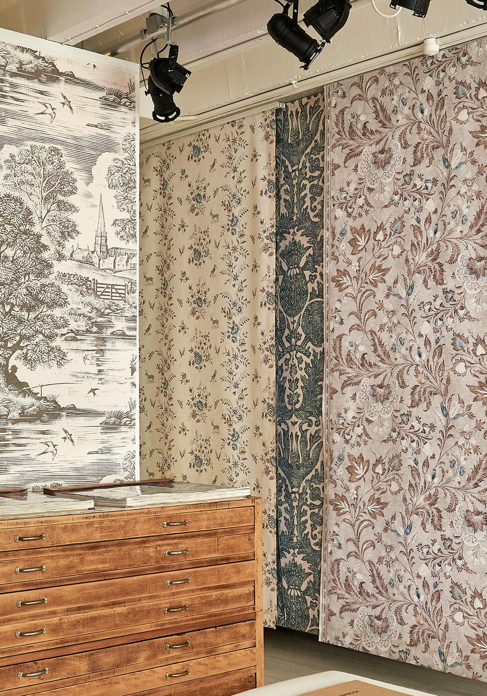 lewis and wood wallpaper hanging