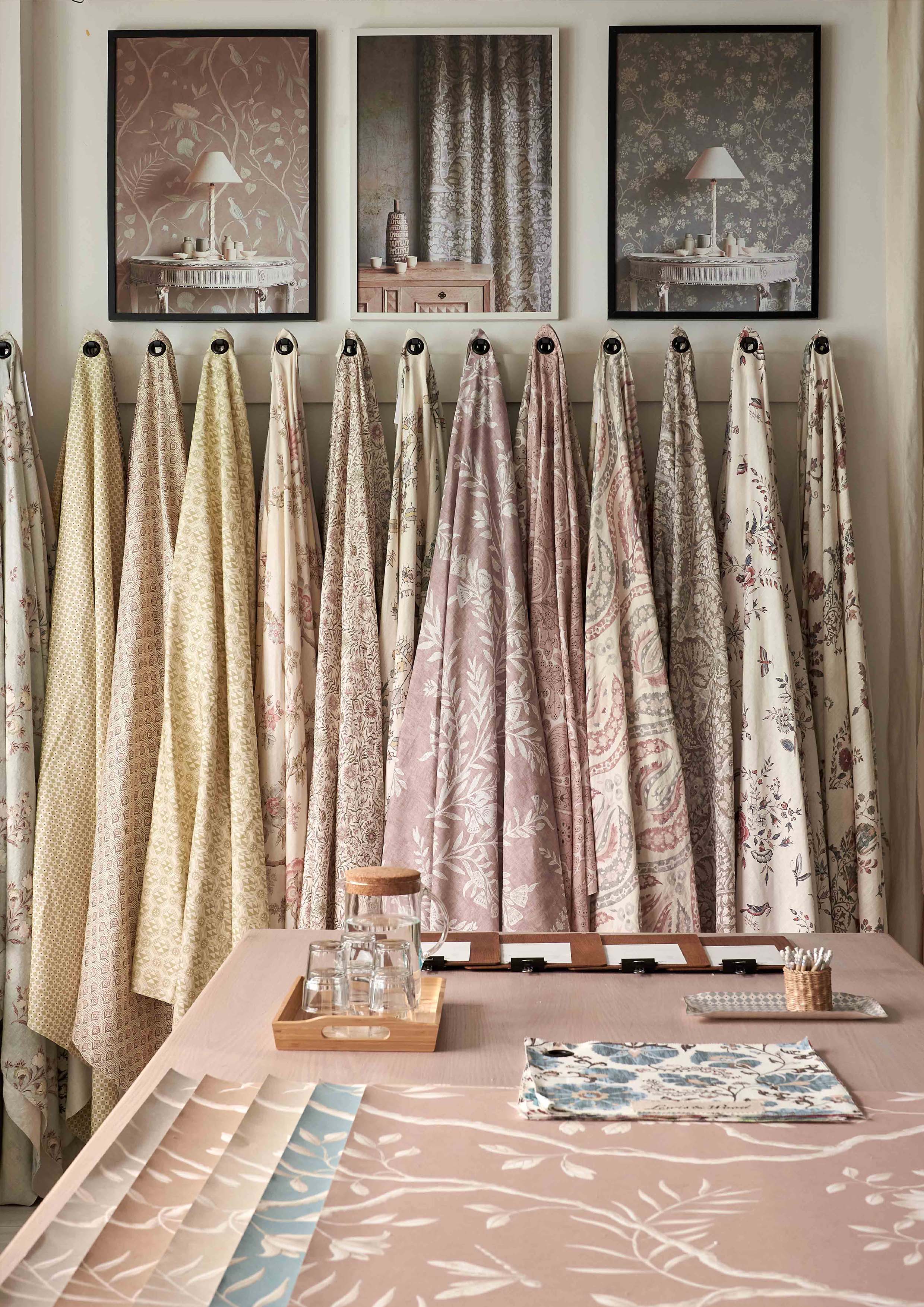 wallpaper and fabrics